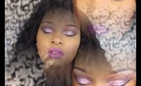 Purple Glittery Goodness| Dedicated To BreezynFab❤