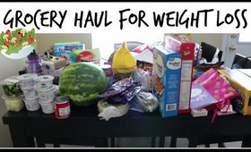 GROCERY HAUL FOR WEIGHT LOSS | FAMILY OF 3 || SINGLE MOM