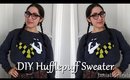 DIY Hufflepuff Sweater