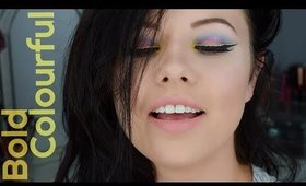 Bold Colourful Makeup Look | Danielle Scott