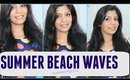 Summer Beach waves Hair Style | 5 Minutes Easy Hairstyles