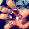 Hello Kitty nails.