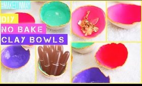 DIY No-Bake Clay Bowls | #MAKEITINMAY 2015