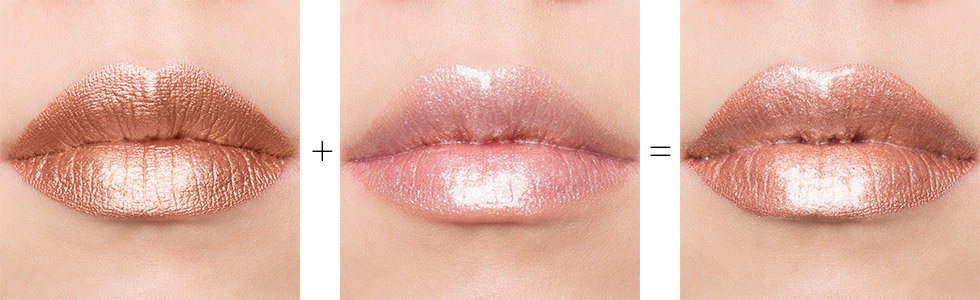 Long-Wear Lip Crème in Pamplemousse + Lip Topper in St. Tropez