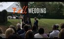 Short and Sweet Fall Wedding