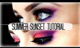 Summer Sunset Tutorial | shivonmakeupbiz ♥