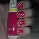 Pink and dots