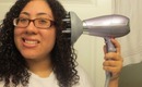 Updated After wash Curly Hair Routine with John Freida  Hair Dryer