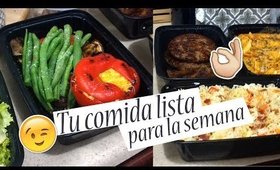 #MEALPREP 3 | en un día comida para la semana| Kittypinky