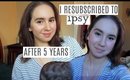 Ipsy Impressions 5 YEARS LATER + Trying to film with a toddler | Ipsy Spellbound GIVEAWAY