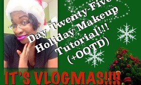 Holiday Makeup Tutorial (w/ Naked 3 Palette) | Vlogmas Day 25 -- THANK YOU!