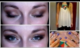 Bohemian Inspired Makeup Tutorial & Outfit