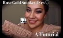 Naked3 Tutorial | Rose Gold Smokey Eyes