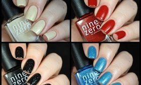 Nine Zero Lacquer Valley Isle Collection Live Swatch + Review!