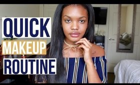 Quick Makeup Routine | Jacena Miles