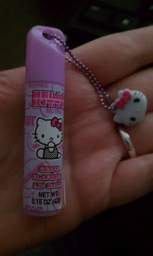My favorite Lip Gloss Hello Kitty Grape