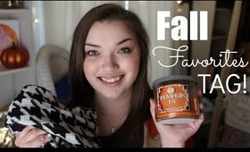 Fall Favorites Tag!