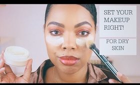 HOW TO APPLY AND SET CONCEALER FOR DRY SKIN | NO BAKING | Karina Waldron