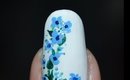 Pastel Flowers for Spring Nail Art Tutorial