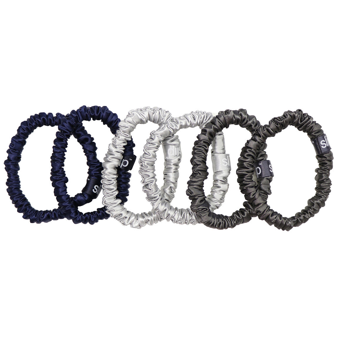 Slip Skinnies Silk Scrunchie The Midnight Collection alternative view 1 - product swatch.