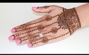 Learn Traditional Henna Design For Karwachauth | Step By Step Tutorial