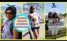 Hongkong Vacation Outfits Summer Lookbook ,The Peak Tram,Disney Land,Avenue of Stars SuperPrincessjo