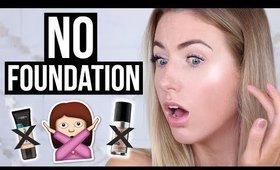 NO FOUNDATION Makeup Routine! || GRWM ChitChat: Puppy + Vacation + Updates