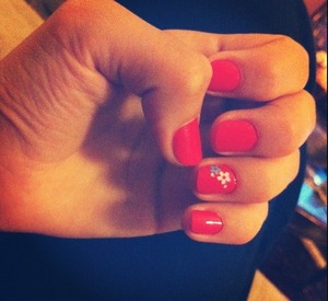 #nails#nice#flower#pink