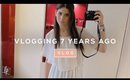 VLOGGING 7 YEARS AGO | Lily Pebbles
