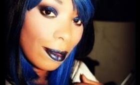 Deep blue night fotd