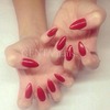 Red nails <3