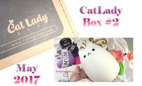 CRAZY CatLady Box #2 | Unboxing May 2017 | PrettyThingsRock