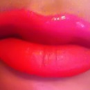Two Toned Red Lips