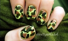 Camouflage Nails (No Tools Required!)