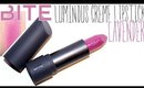 Review & Swatches: BITE Luminous Crème Lipstick in Lavender
