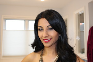 Anuja's makeup for a charity fundraiser