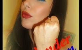 Wonder Woman Makeup