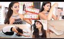 8 LIFE HACKS USING DRY SHAMPOO! | Beauty Hacks