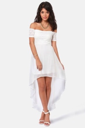 Looking For A White Graduation Dress. | Beautylish