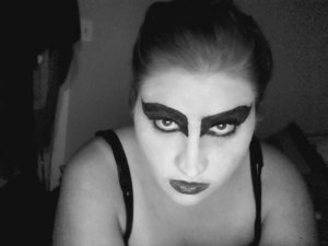  My black swan makeup from last halloween :)