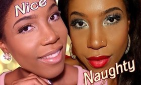 ♡ Naughty vs. Nice! Holiday Makeup ♡