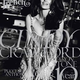Cindy Crawford - French Revue - Anniversary Issue
