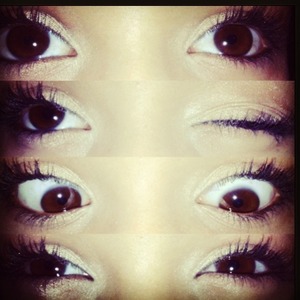 Just an collage of my eyes for you guys! Like and comment. Xo 