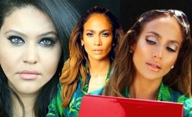 Jennifer Lopez- I Luh Ya Papi (2 in 1) inspired Easy Makeup Looks + Sephora Giveaway!!!