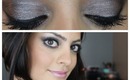 Makeup Tutorial: Silver Smokey Eye ♡