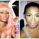 Nicki Minaj viva glam inspired look