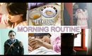 MORNING ROUTINE -WORK // WINTER  2016 الروتين اليومية  للعمل