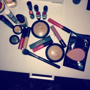 Mine and my sisters mac collection, very expensive put worth the money