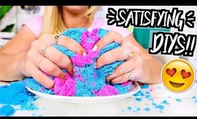 PLAYING WITH ODDLY SATISFYING DIYS!! Alisha Marie