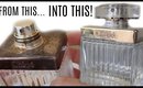 How to restore tarnished perfume bottle.
